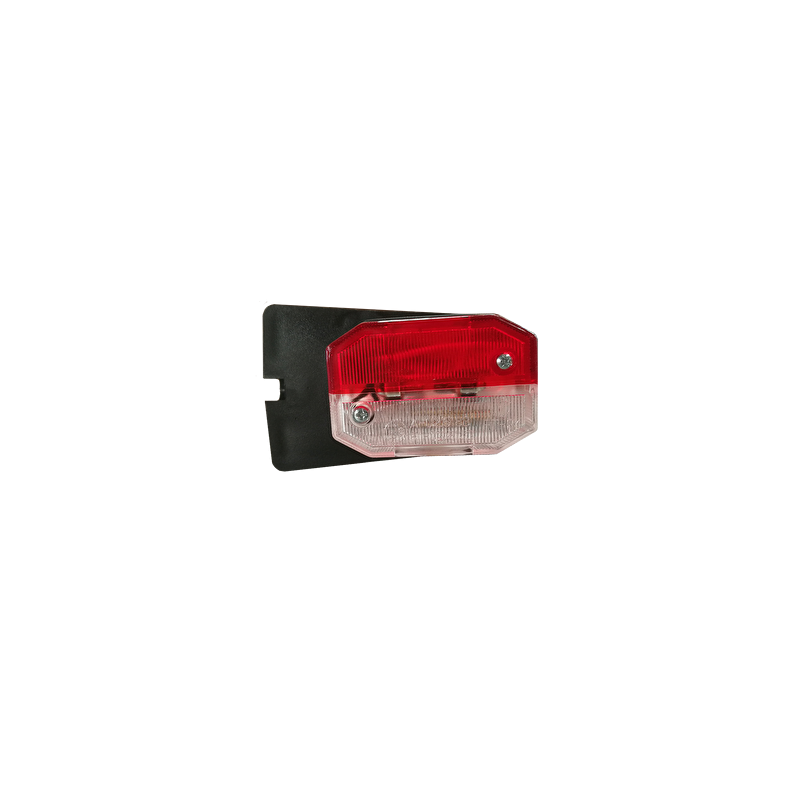 Feu De Gabarit Fristom - Droite/gauche, Rouge Et Blanc, 12V/24V, étanche Et Résistant Aux Chocs
