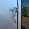 Kleine handgreep / sluiting voorste klep paardentrailer